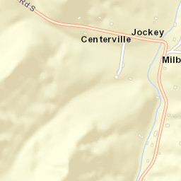 Centersville Tennessee Street Map