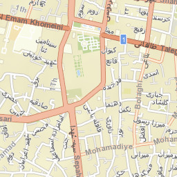 Qazvin Street Map