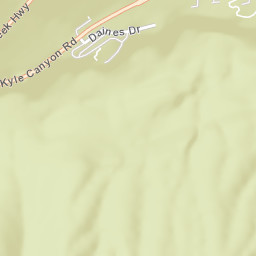 2750 Kyle Canyon Rd Mt Charleston NV Street Map