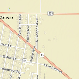 FM 278, Gruver, TX 79040, USA Street Map