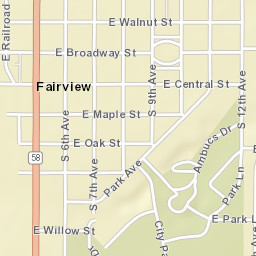 301 South Main Street, Fairview, OK 73737 Street Map