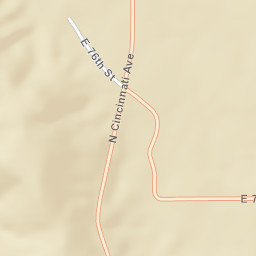 7601-7799 N 4th W Ave Tulsa OK Street Map