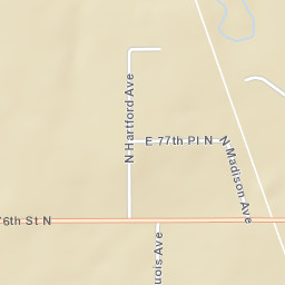 7715-7721 N Madison Ave Sperry OK Street Map