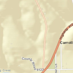 Carrollton Arkansas Street Map