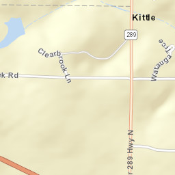 Kittle Arkansas Street Map
