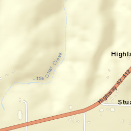 Stuart Arkansas Street Map