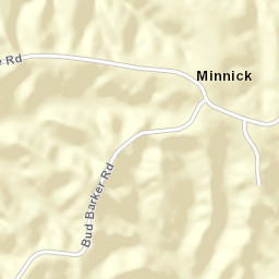 Minnick Tennessee Street Map