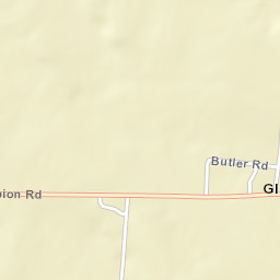 Glass Tennessee Street Map