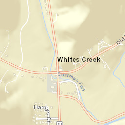 Whites Creek Tennessee Street Map