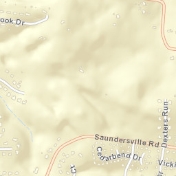 Nonaville Tennessee Street Map