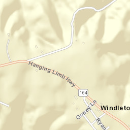 Windletown Tennessee Street Map