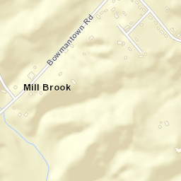 Mill Brook Tennessee Street Map