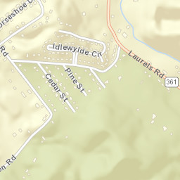 449-535 State Highway 2495, Johnson City Street Map