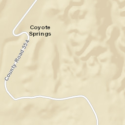 Coyote Springs Arizona Street Map