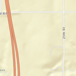 23851-23901 25th Street, Perry, OK 73077 Street Map