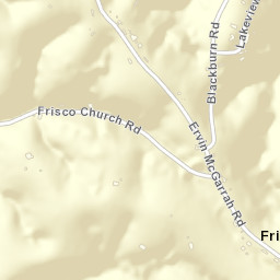 Frisco Arkansas Street Map