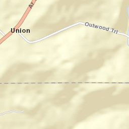 Union Arkansas Street Map