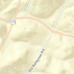 Castell Springs Tennessee Street Map