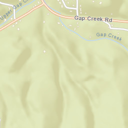 Gap Run Tennessee Street Map
