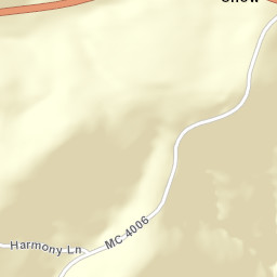 Snow Arkansas Street Map