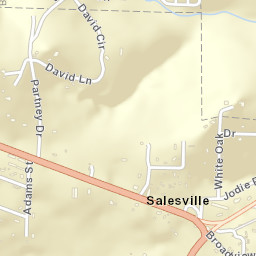 Ellis Arkansas Street Map