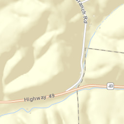 Marthas Chapel Tennessee Street Map