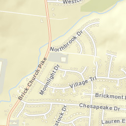 3409-3421 Brick Church Pike Nashville TN Street Map