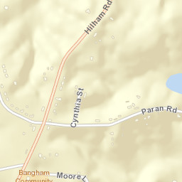 Bangham Tennessee Street Map
