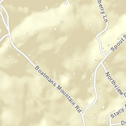 North Brook Tennessee Street Map