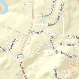 Lakemoore Tennessee Street Map
