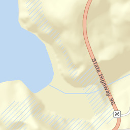 NM-96 Gallina, New Mexico Street Map