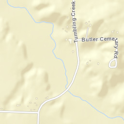 Tumbling Tennessee Street Map