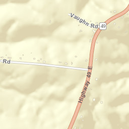 Dannertown Tennessee Street Map