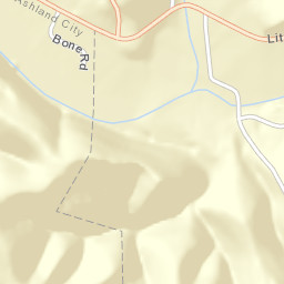 Marrowbone Tennessee Street Map