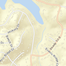Langford Cove Tennessee Street Map