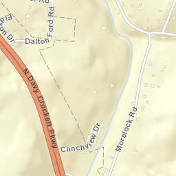 Mulberry Acres Tennessee Street Map