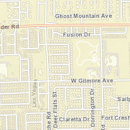 8871-8899 West Gilmore Avenue, Las Vegas Street Map