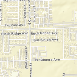 W Alexander Rd North Las Vegas NV Street Map