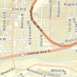 117 W Rush Ave, Harrison, AR 72601 Street Map