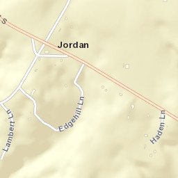 Jordan Arkansas Street Map