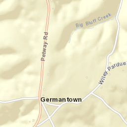 Germantown Tennessee Street Map