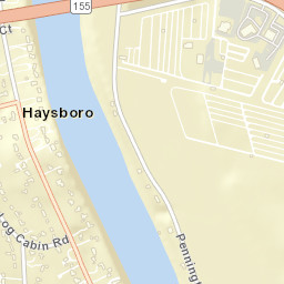 Haysboro Tennessee Street Map