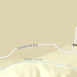 Hembree Tennessee Street Map