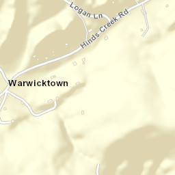 Warwicktown Tennessee Street Map