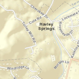 Vantage View Tennessee Street Map