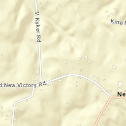 New Victory Tennessee Street Map
