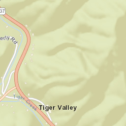 Tiger Valley Tennessee Street Map