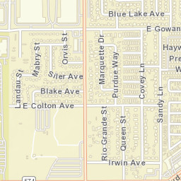 3333-3399 N Pecos Rd Las Vegas NV Street Map