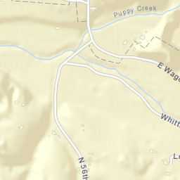 Spring Creek Arkansas Street Map