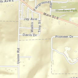 867 E South Ave Harrison Arkansas Street Map